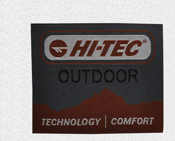 Top Grade Woven Label for Outdoor Shoes/Garment Brand