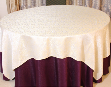 Hotel jacquard table cloths