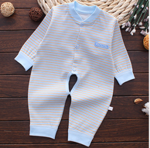 Romper with stripes, 100% cotton,  hot-selling baby onesies